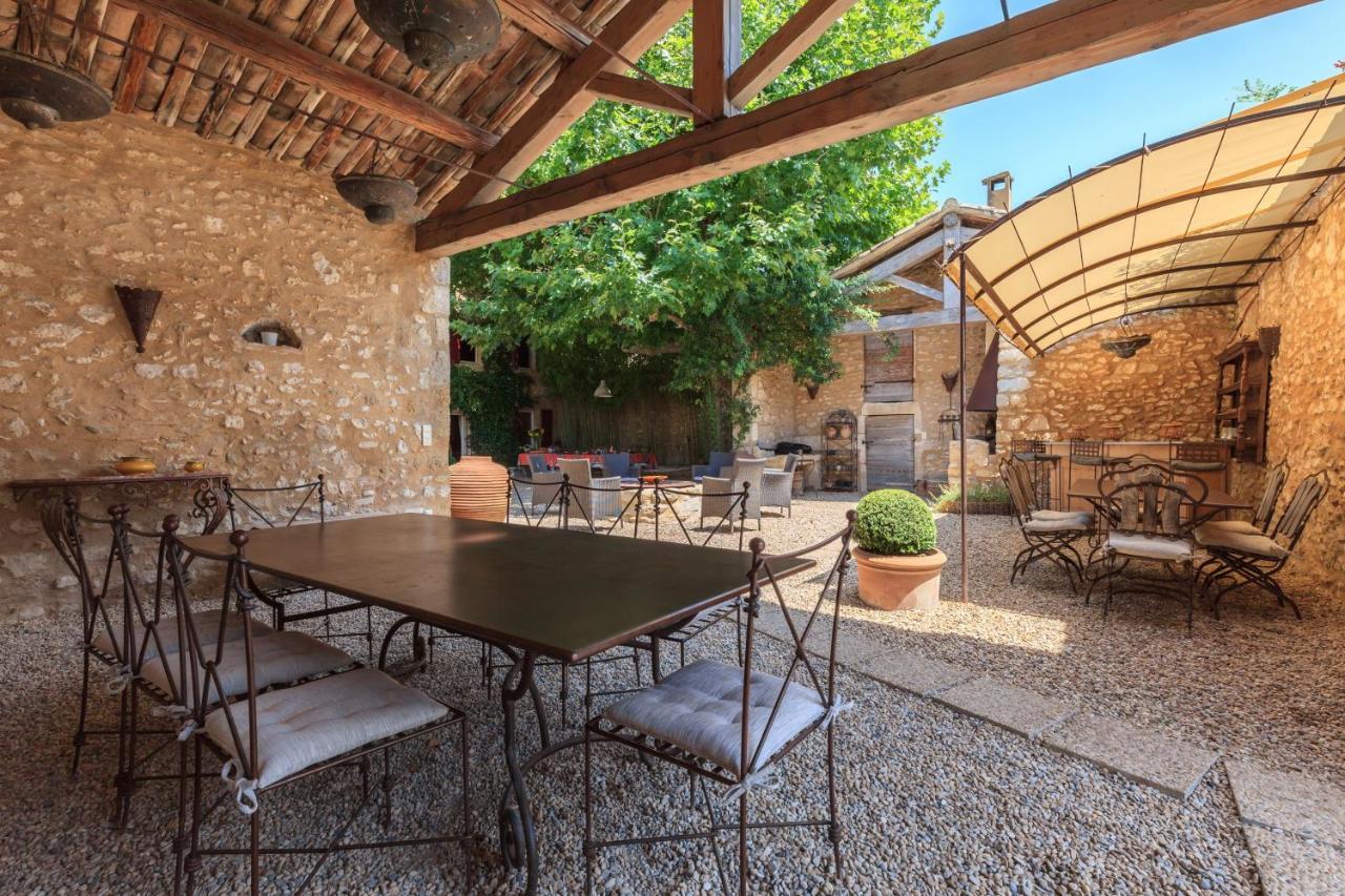 La Louviere Des Bruyeres Bed & Breakfast Robion en Luberon Luaran gambar